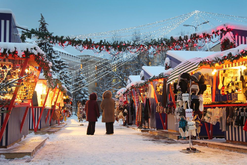 Jõuluostud Riia jõuluturult